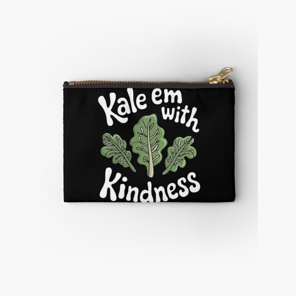 Item preview, Healthy Kale Leaf Design with Positive Kindness Message designed and sold by love3617.