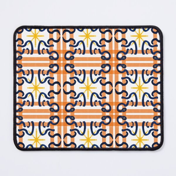 Item preview, Snakes in gingham designed and sold by Object of Reference Designs.