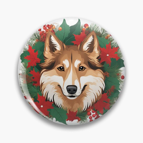 Item preview, Jolly Christmas - Icelandic Sheepdog Nose Edition designed and sold by GoodyPaws.