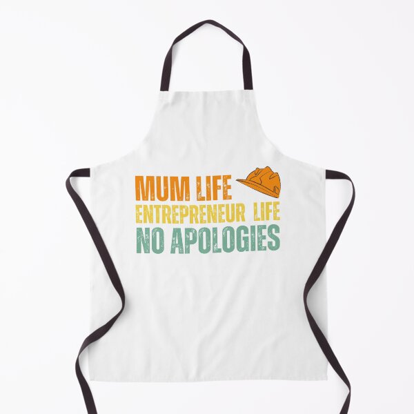 Item preview, Mum life, entrepreneur life, no apologies designed and sold by Jerziv-C.