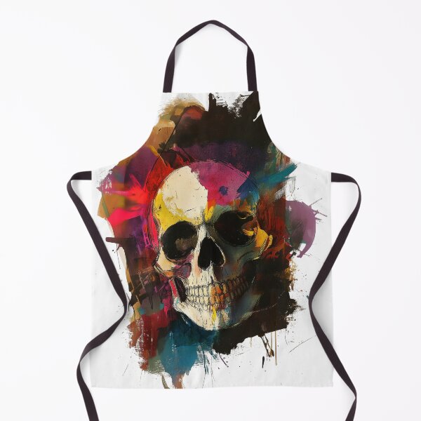 Item preview, Painted skull designed and sold by Cimbart.