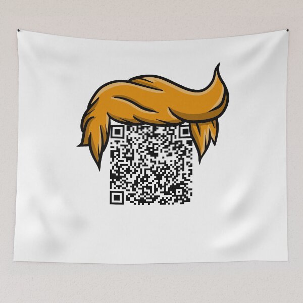 Item preview, Trump Dance Troll QR - The perfect gift for fans of political memes and internet humor! designed and sold by ZyziowskyArt.