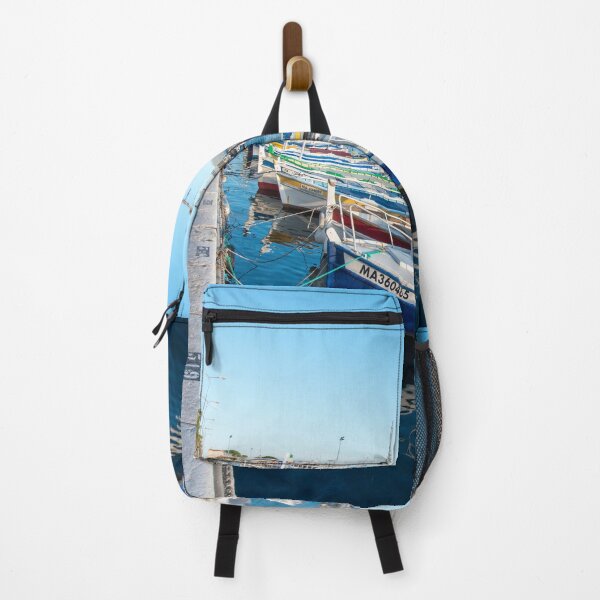 Item preview, Fishing boats reflections La Ciotat harbour designed and sold by DavidMay.
