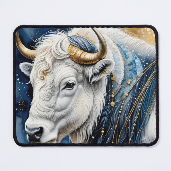 Item preview, Mysterious White Buffalo designed and sold by Elisabeth Lucas.