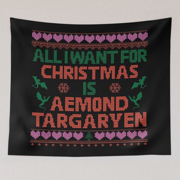 Item preview, All i want for Christmas is Aemond Targaryen designed and sold by Kormix.