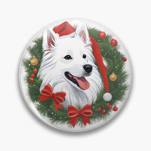 Item preview, Jolly Christmas - Japanese Spitz Nose Edition designed and sold by GoodyPaws.