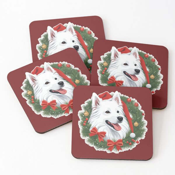Item preview, Jolly Christmas - Japanese Spitz Nose Edition designed and sold by GoodyPaws.