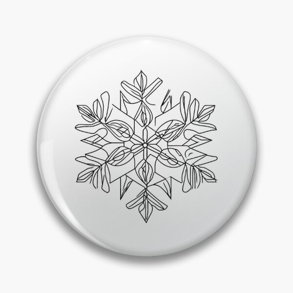 Item preview, Snowflake Design designed and sold by GeoSketchWear.