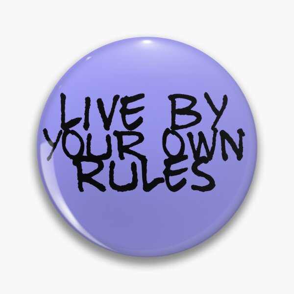 Item preview, Live By Your Own Rules designed and sold by fontspree.