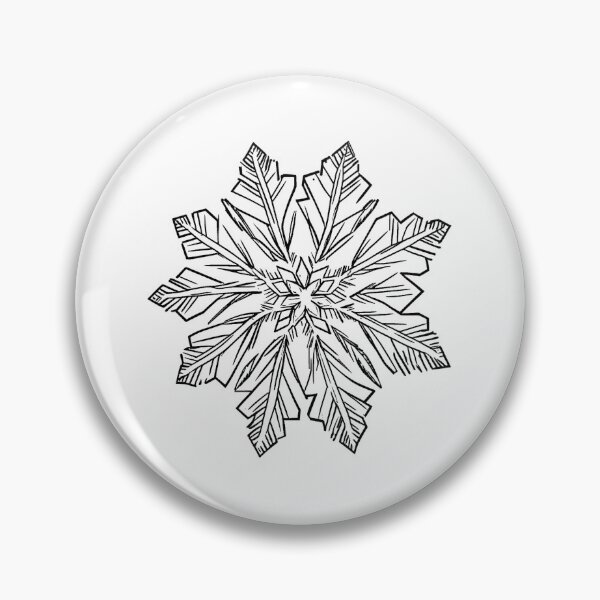 Item preview, Snowflake  designed and sold by GeoSketchWear.