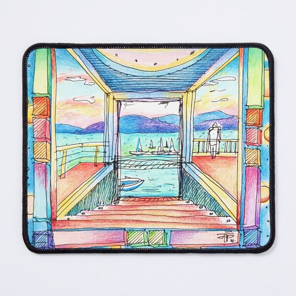 Item preview, the promised view ❤️ designed and sold by Tereza Pilar Art.