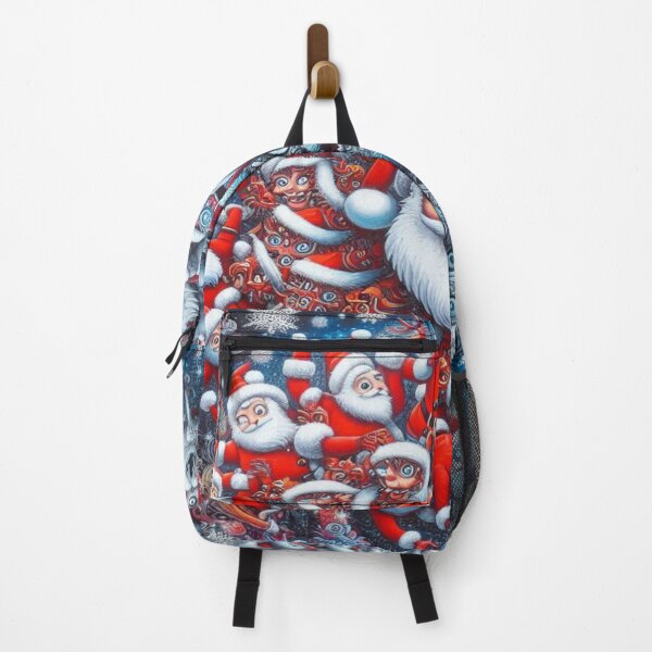 Item preview, Color Splash Wonderland of Cartoon Santas – Perfect Holiday Gift designed and sold by Imaginarium of Chaos falcon88 .