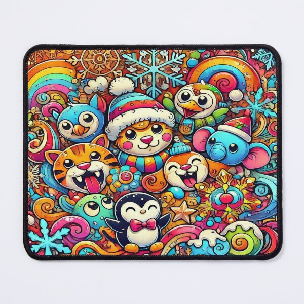 Item preview, Tapestry of Cartooned Creatures and Color Fusions – Perfect Holiday Gift designed and sold by Imaginarium of Chaos falcon88 .