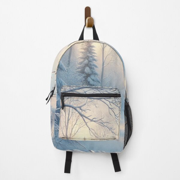 Item preview, peaceful winter woods with cardinal designed and sold by ValerieStOnge.
