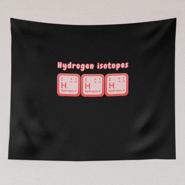 Item preview, Isotopes Of Hydrogen Examples Of Isotopes Hydrogen Isotopes Chemistry Students Teachers designed and sold by Surabhi Jain.