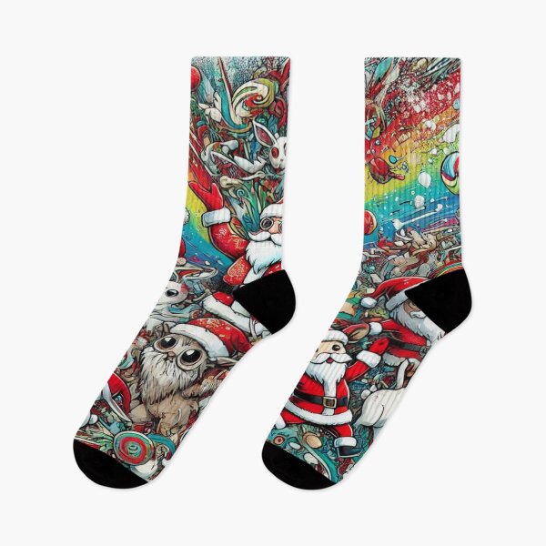 Item preview, Festive Tapestry of Splash Fusion Creatures – Perfect Holiday Gift designed and sold by Imaginarium of Chaos falcon88 .