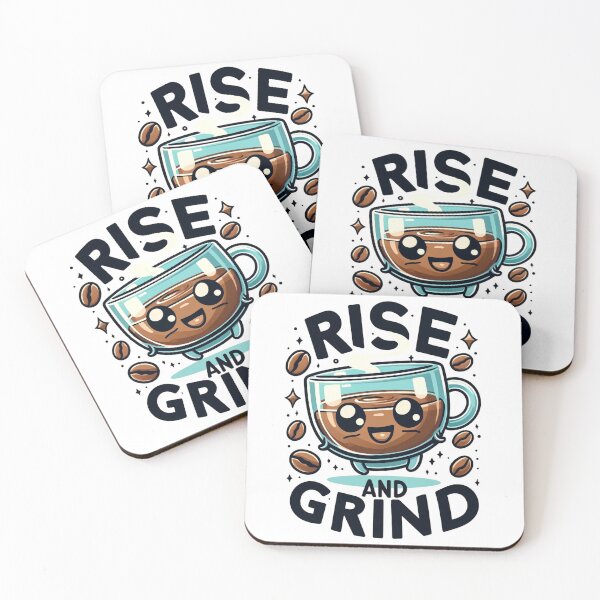 Item preview, rise and grind designed and sold by StagInk.