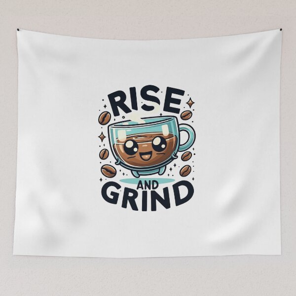 Item preview, rise and grind designed and sold by StagInk.