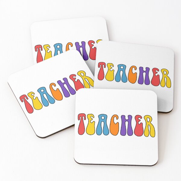 Item preview, Colorful Lettering of the Word "Teacher" designed and sold by MrsCreative1.