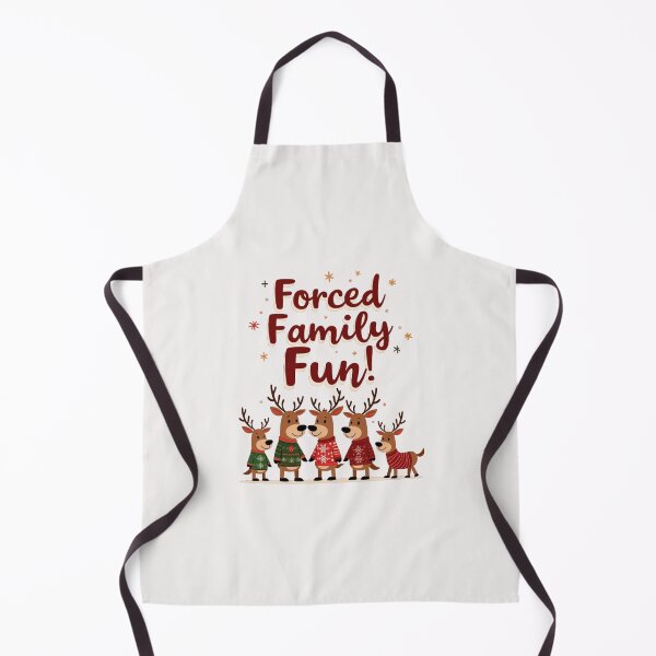 Item preview, Forced Family Fun Sarcastic Adult Funny Christmas designed and sold by WAISLYV.