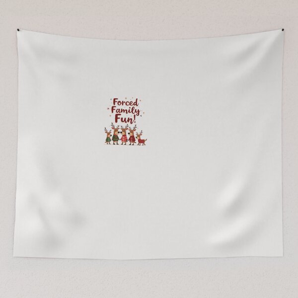 Item preview, Forced Family Fun Sarcastic Adult Funny Christmas designed and sold by WAISLYV.