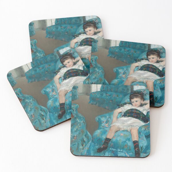 Item preview, Mary Cassatt : Little Girl in Blue Armchair (1878) designed and sold by YNTDigitalHouse.