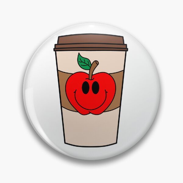 Item preview, Teacher Takeaway Coffee Cup with Red Apple Design designed and sold by MrsCreative1.