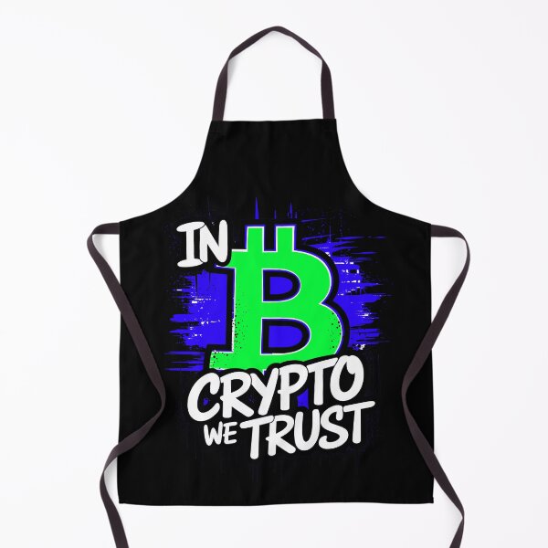 Item preview, In Crypto We Trust Funny Quote designed and sold by TheArtOfPat.