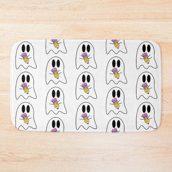 Item preview, Ghost Holding a Pencil Illustration designed and sold by MrsCreative1.