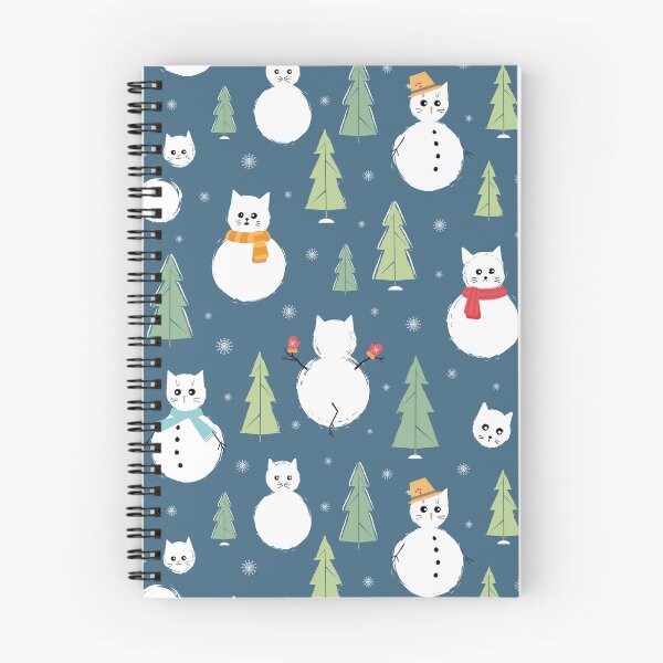 Item preview, Snowcats seamless pattern designed and sold by Avisnanna.