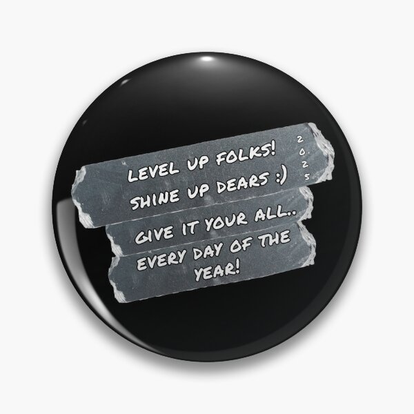 Item preview, Level up folks, Shine up dears.. designed and sold by greatvibes4u.