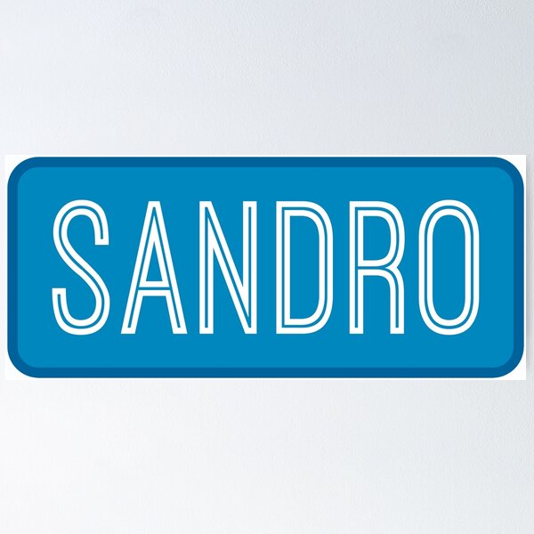 Item preview, Sandro Name designed and sold by Jeallan Designs.