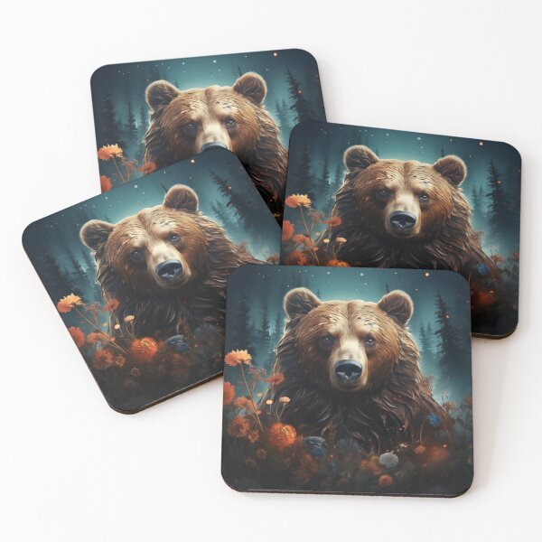 Item preview, Majestic Grizzly Bear designed and sold by Rtymer.
