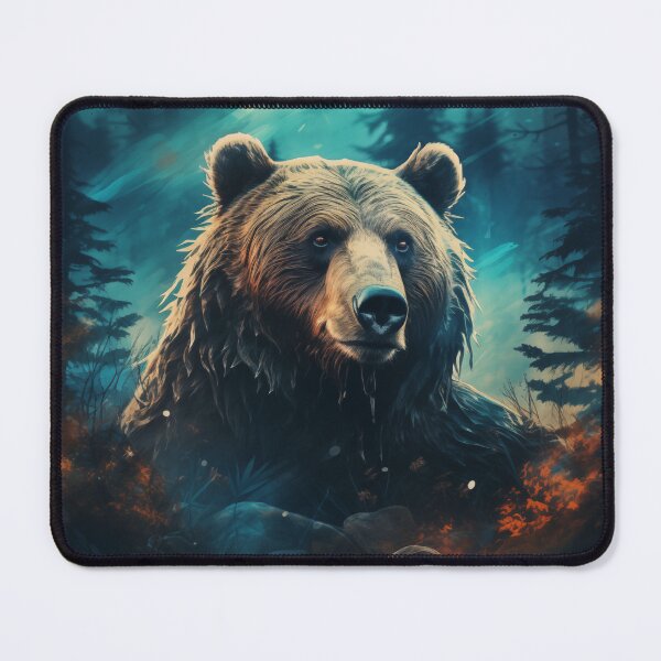 Item preview, Majestic Grizzly Bear designed and sold by Rtymer.