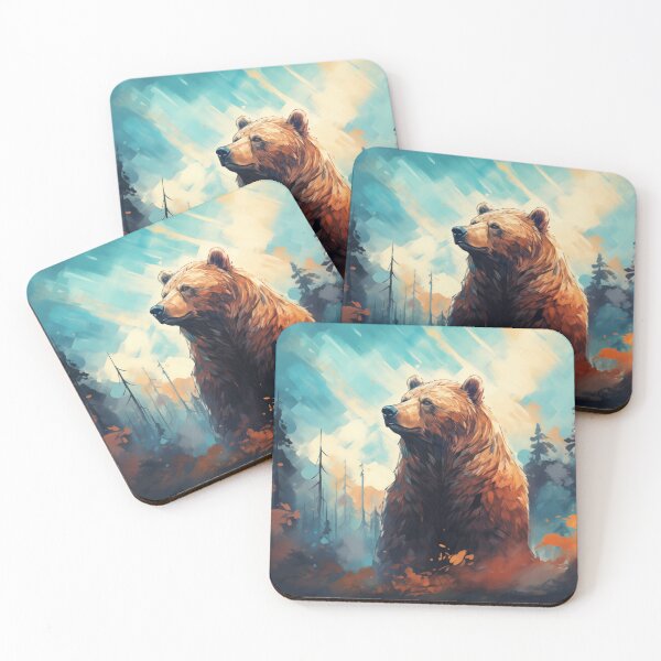Item preview, Majestic Grizzly Bear designed and sold by Rtymer.