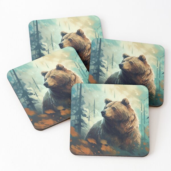 Item preview, Majestic Grizzly Bear designed and sold by Rtymer.