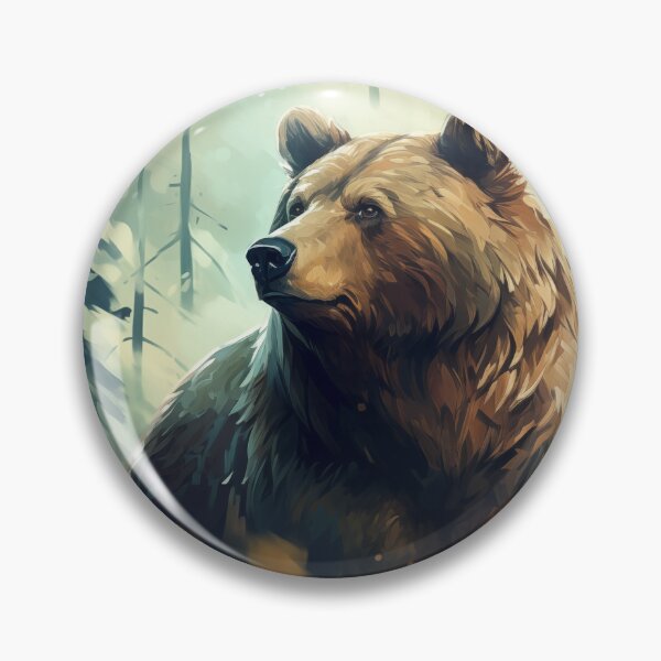 Item preview, Majestic Grizzly Bear designed and sold by Rtymer.