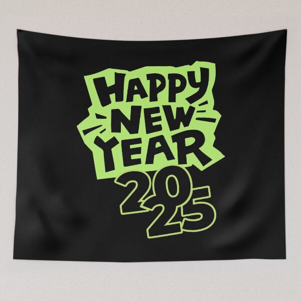 Item preview, HAPPY NEW YEAR 2025 designed and sold by stickersrafisa.