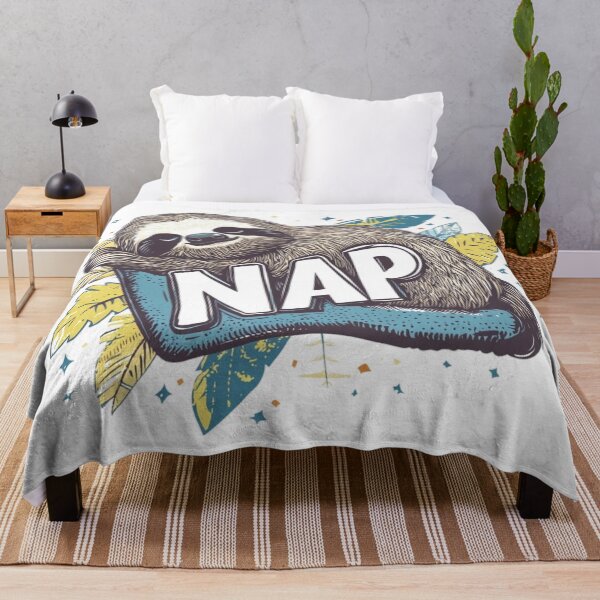 Item preview, NAP Life Sloth designed and sold by SpendieSellers.