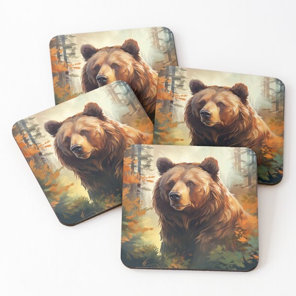 Item preview, Majestic Grizzly Bear designed and sold by Rtymer.