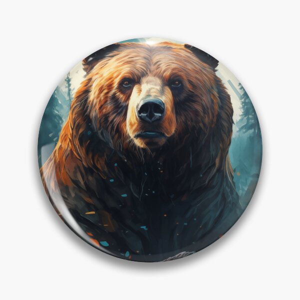 Item preview, Majestic Grizzly Bear designed and sold by Rtymer.