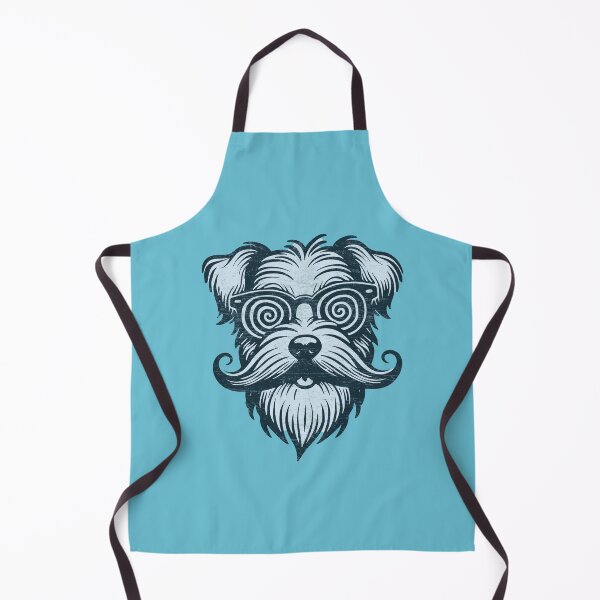 Item preview, Hypno Dog – Terrier with moustache wearing X-Ray Spex designed and sold by shufti.