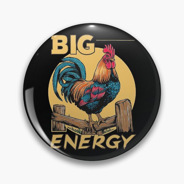 Item preview, Colorful Rooster Illustration - Big Energy Farm Design designed and sold by love3617.