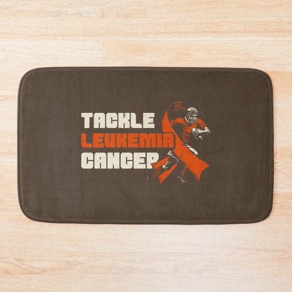 Item preview, Tackle Leukemia Cancer Football Orange Ribbon Cancer Support   designed and sold by TeeByDesignsCo®.