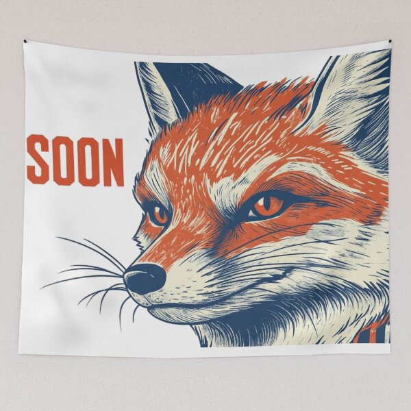 Item preview, SOON Fox designed and sold by SpendieSellers.