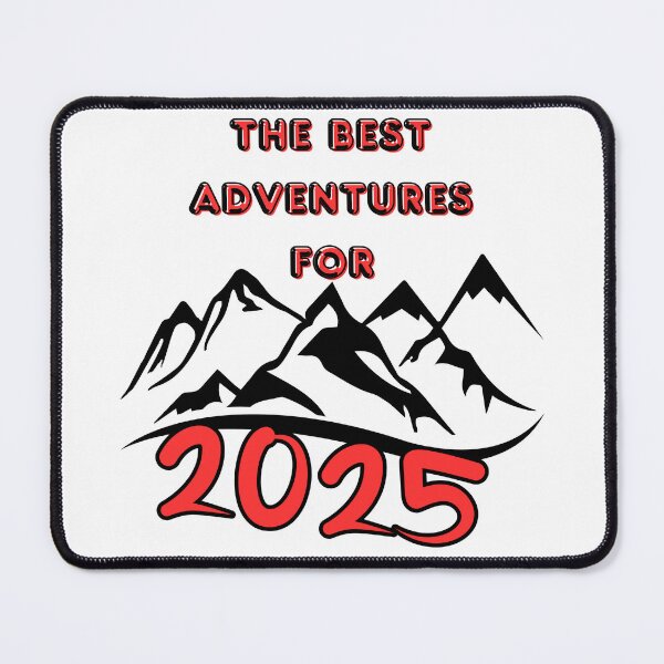 Item preview, THE BEST ADVENTURES FOR 2025 designed and sold by stickersrafisa.