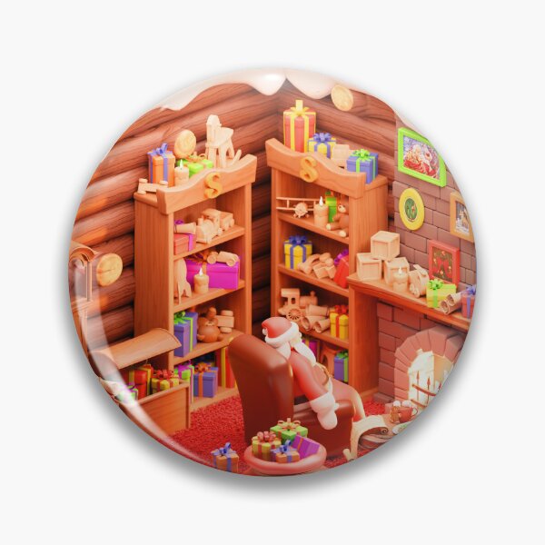 Item preview, Santa's Living Room! designed and sold by RemiCourdil.