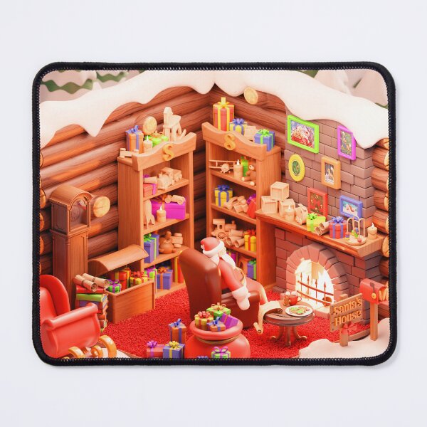 Item preview, Santa's Living Room! designed and sold by RemiCourdil.