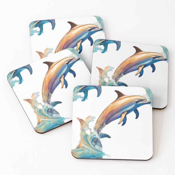 Item preview, Cute Dolphin Art designed and sold by art cafe.