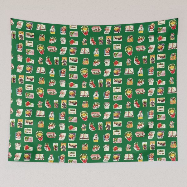 Item preview, Cute Retro Vintage Christmas Sticker Pack designed and sold by tanjica.